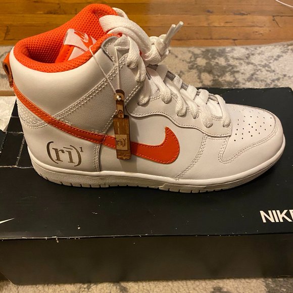 Custom Ri High Top Nike Dunks - Picture 7 of 8